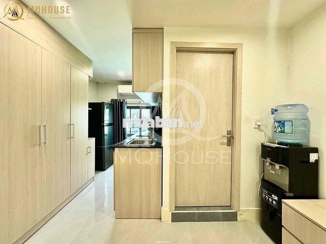 Căn hộ 1PN ra vào vân tay, full nội thất, máy lọc nước, bếp hút mùi