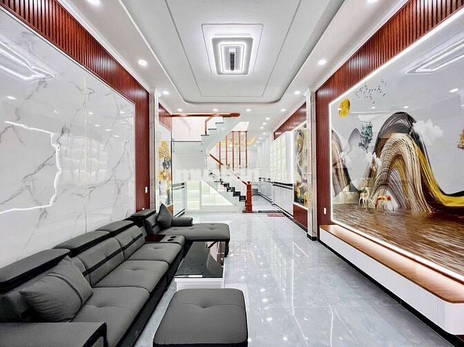 Nhà Mới Đẹp Đúc Kiên cố Đường TCH 05 Phường Tân Chánh Hiệp Q12