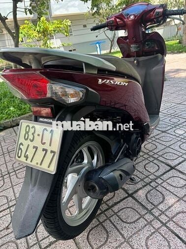Honda Vision 2018 Bs Sóc Trăng Zin Đẹp