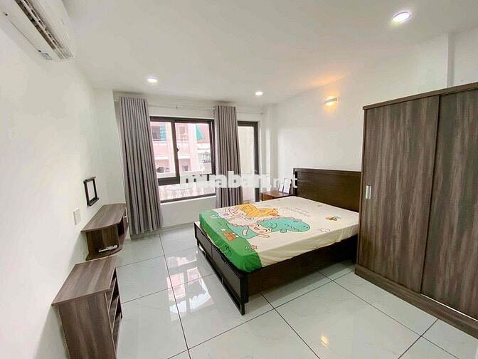✨CHO THUÊ CHDV ở Phan Đăng Lưu, Ban Công/Cửa sổ/Full Nội Thất
