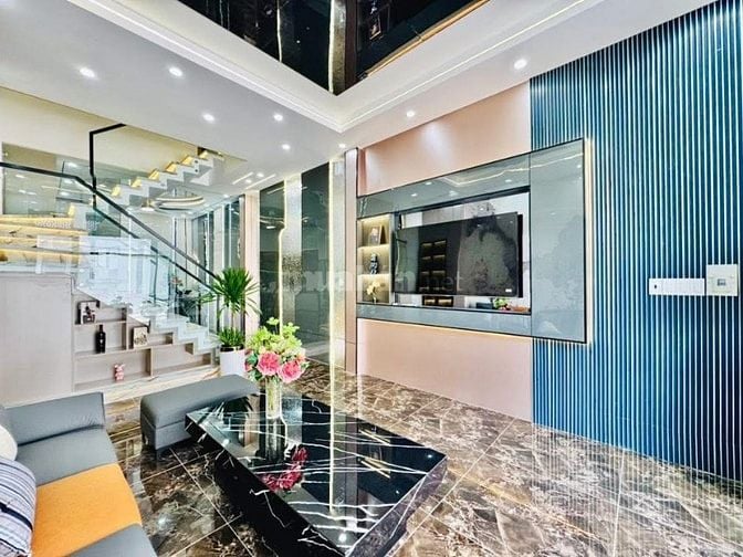 ⭐️Nhà 4 Lầu tuyệt đẹp Cao cấp hẻm xe hơi 5m Đường Số 44, P14, Q.Gò Vấp