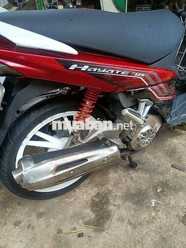 Xe tay ga Suzuki Hayate màu đỏ đen mới