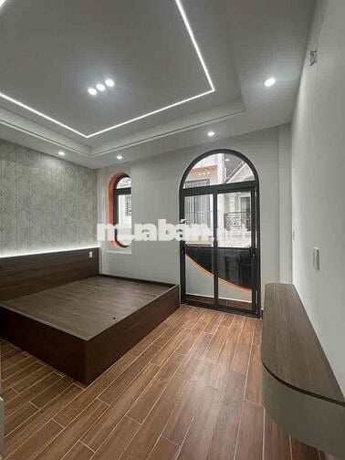Nhà Đẹp 4 Tầng — Hẻm Nhựa 7m Gần Liên Khu 4-5 TKTQ (4m x 13m)