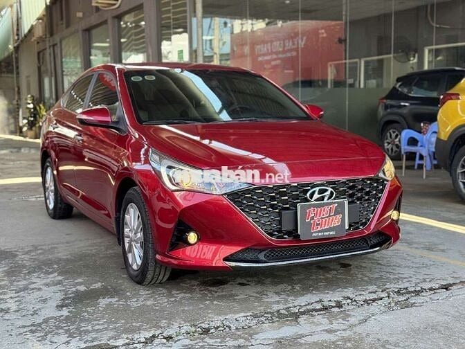 Hyundai Accent 2022 STD 1.4AT,màu đỏ, 6.000 km