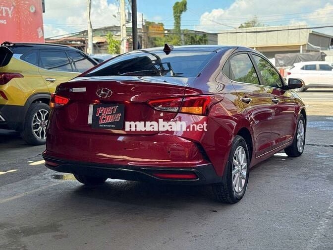 Hyundai Accent 2022 STD 1.4AT,màu đỏ, 6.000 km