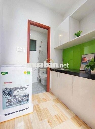 Chdv 1pn ban công, full nt, giặt riêng, có bảo vệ 24/7 tại Tân Bình
