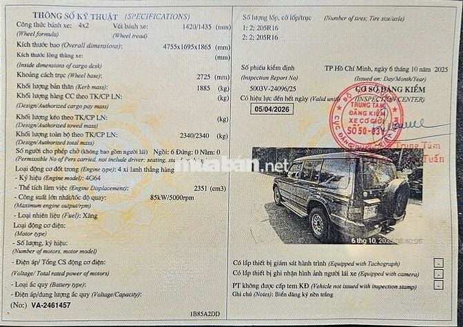 PAJERO 2001