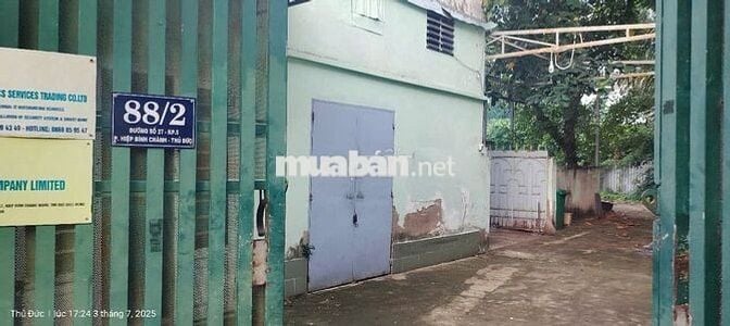 Nhà vườn: 701 m2, khu dân cư Hiệp Bình Chánh, Thủ Đức, TP.HCM.