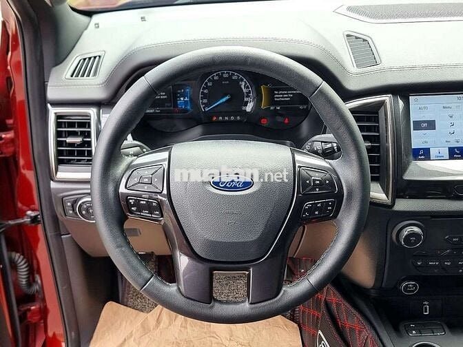 FORD EVEREST TITANIUM 2WD 2021, ĐỎ, 5V6 KM HT GÓP.