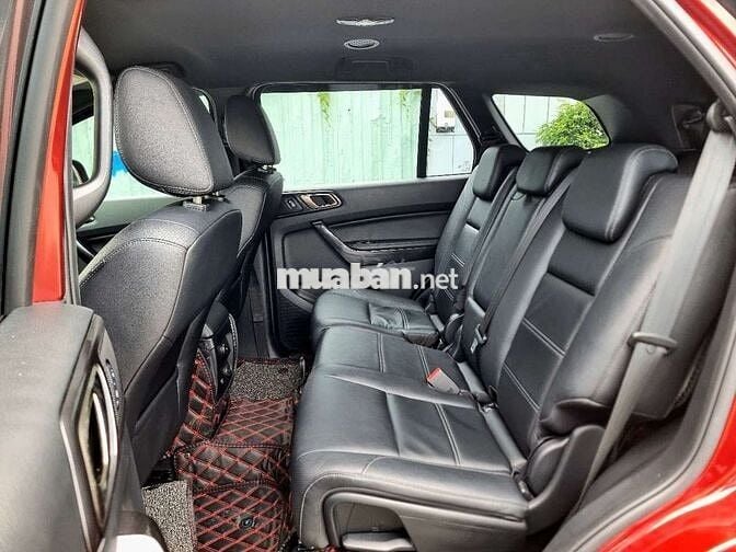 FORD EVEREST TITANIUM 2WD 2021, ĐỎ, 5V6 KM HT GÓP.