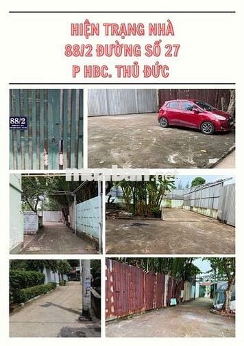 Nhà vườn: 701 m2, khu dân cư Hiệp Bình Chánh, Thủ Đức, TP.HCM.