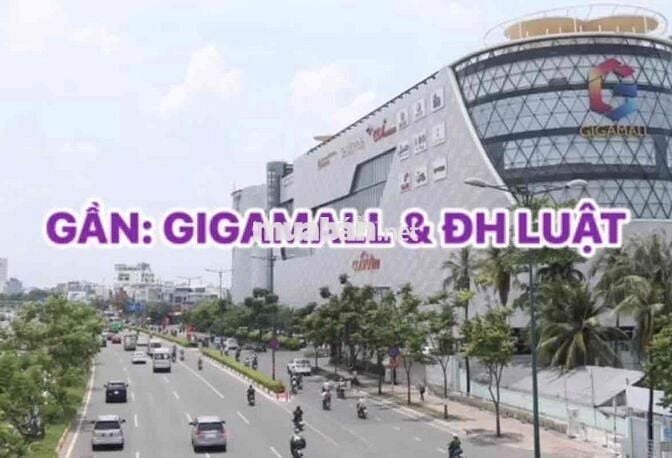 NHÀ 5,44 TỶ CÁCH TRƯỜNG ĐH LUẬT & GIGAMALL HƠN 600M