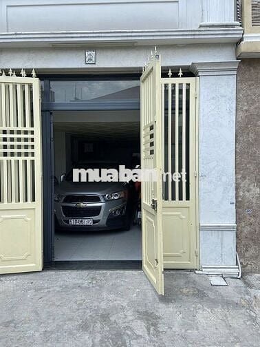 Nhà 45m2(4.1x11m), 5 tầng 5PN, Nơ Trang Long Bình Thạnh, hẻm 5m xe hơi