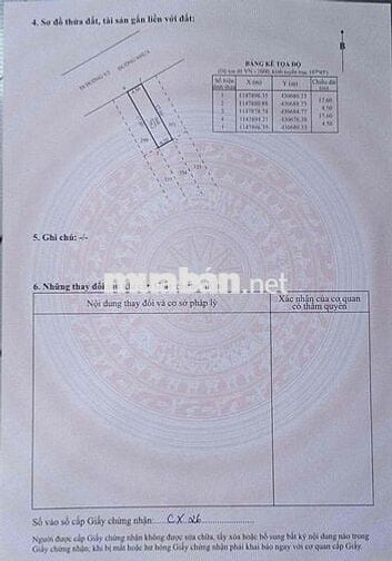 BÁN ĐẤT TÁI ĐỊNH CƯ PHƯỜNG 10 TP.VŨNG TÀU GIÁ 6,68 TỶ TL