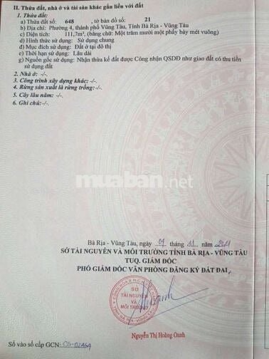 Bán lô đất hẻm ô tô đường Bacu
