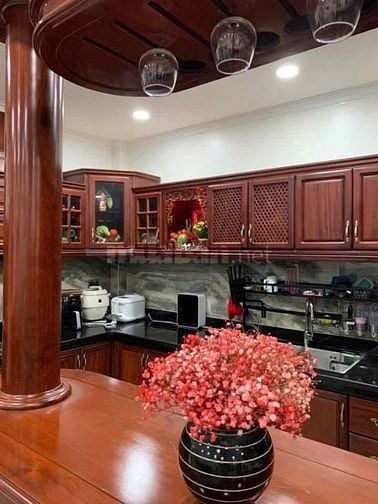 Bán Biệt thự 8x20m 1 hầm 3 lầu NTCC gỗ sang trọng 