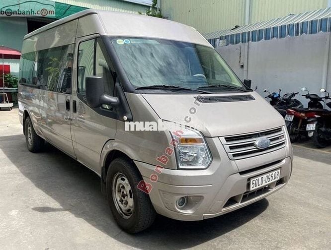 Ford Transit 2017 máy dầu số sàn, tải van 3 chỗ