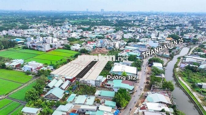 Chủ ngộp cần tiền bán gấp lô đất 2 mặt tiền Thạnh Xuân 25 Quận 12