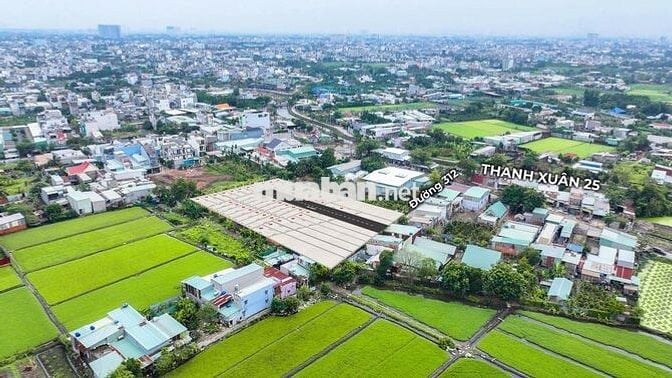 Chủ ngộp cần tiền bán gấp lô đất 2 mặt tiền Thạnh Xuân 25 Quận 12