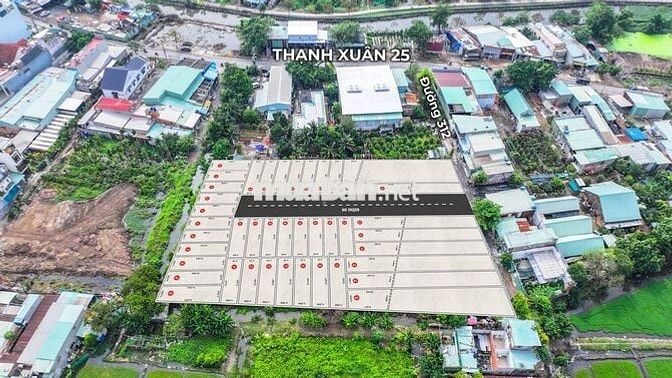 Chủ ngộp cần tiền bán gấp lô đất 2 mặt tiền Thạnh Xuân 25 Quận 12