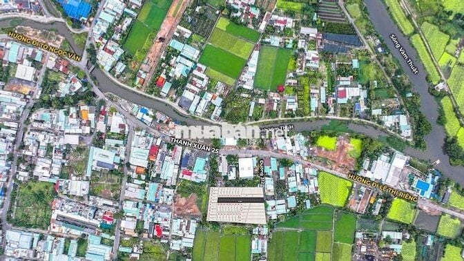 Chủ ngộp cần tiền bán gấp lô đất 2 mặt tiền Thạnh Xuân 25 Quận 12