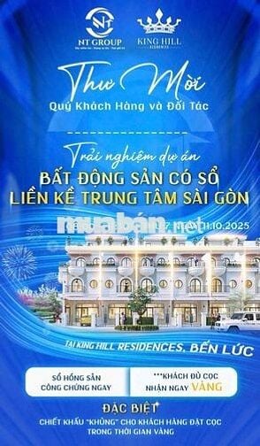 An cư tại Bến Lức Long An- KING HILL RESIDENCES.