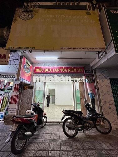 Nhà nguyên căn mặt tiền Hồ Văn Huê giao Nguyễn Kiệm