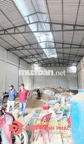 CHO  THUÊ NHÀ XƯỞNG MỚI XD (420m2)  TÂY LÂN BẾN  LỘI. QUẬN  BÌNH TÂN