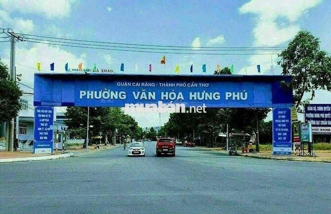nền đẹp 4,5 x18 hẻm hông 2m kdc Hưng Phú giá 4 tỷ 600tr (TL thuế phí)