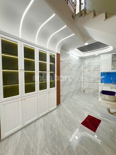 Bán nhà mới xây mẫu nhà hiện đại sổ hồng riêng hoàn công đầy đủ