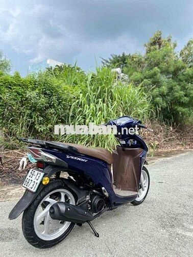 Xe tay ga Honda Vision màu xanh dương