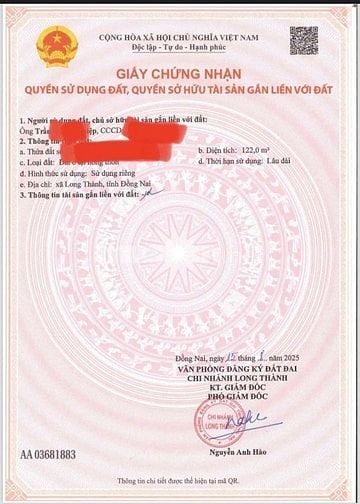 Đất nền sổ đỏ khu đô thị sân bay QT Long Thành 18tr/m2.
