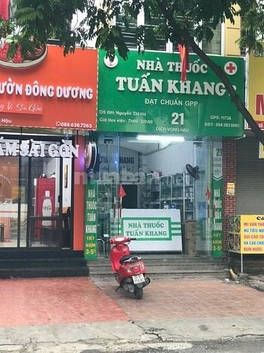 CHÍNH CHỦ CHO THUÊ CỬA HÀNG, VP MẶT PHỐ DỊCH VỌNG, DUY TÂN, CẦU GIẤY