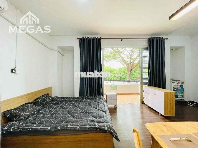 STUDIO FULL NỘI THẤT, BAN CÔNG RIÊNG NGAY VÀNH ĐAI TRONG AEON BÌNH TÂN