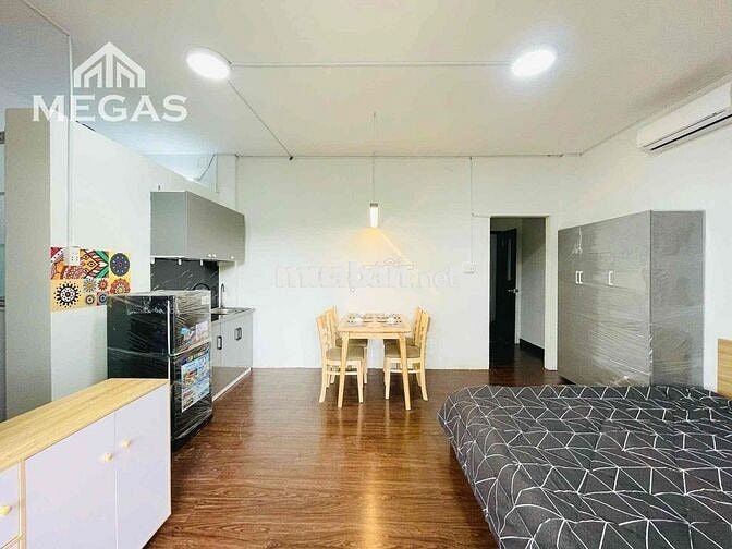 STUDIO FULL NỘI THẤT, BAN CÔNG RIÊNG NGAY VÀNH ĐAI TRONG AEON BÌNH TÂN