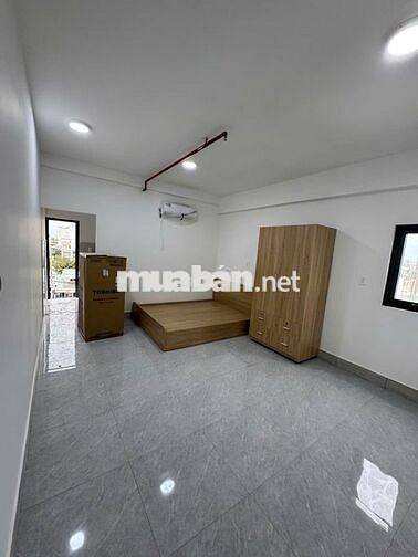 STUDIO 1PN TÁCH BẾP FULL NỘI THẤT BAN CÔNG GẦN CẦU SẮT AN PHÚ ĐÔNG