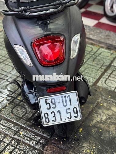 vespa sprin đen nhám xe đẹp máy zin bstp 9 chủ ký