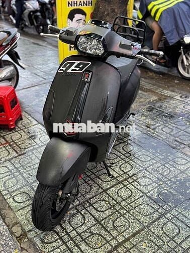 vespa sprin đen nhám xe đẹp máy zin bstp 9 chủ ký