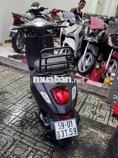 vespa sprin đen nhám xe đẹp máy zin bstp 9 chủ ký