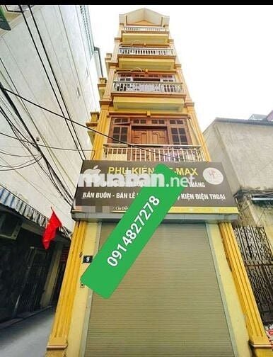 Tôi cần bán nhà 5tầng Mặt ngõ Huy Du căn góc mặt ngõ ô tô kinh doanh