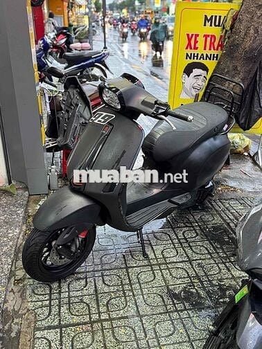 vespa sprin đen nhám xe đẹp máy zin bstp 9 chủ ký