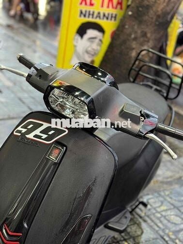 vespa sprin đen nhám xe đẹp máy zin bstp 9 chủ ký