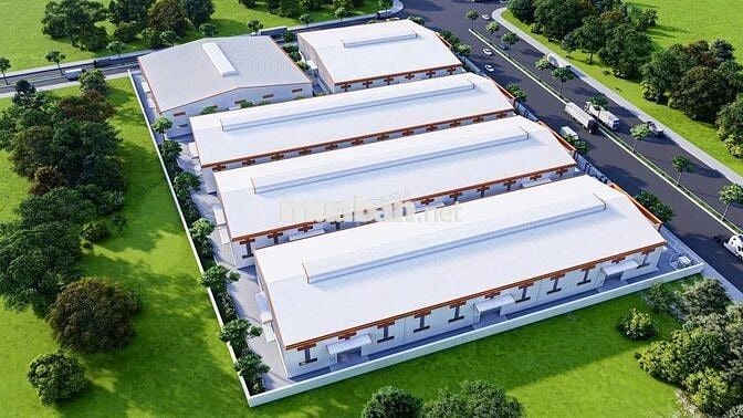 Bán 5 kho xưởng mới xây 3.300m2 đến 4.200m2 , KCN Thủ Thừa , Long An