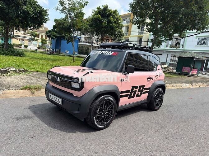 VinFast VF3 T12/2024 Hồng Thuê pin - lên đồ 60tr