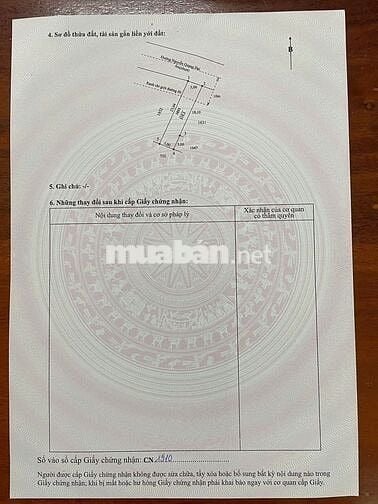 Đất MT Nguyễn Quang Đại, P.5, 5x23,1m, đường 9m, sát ngã ba, sổ hồng