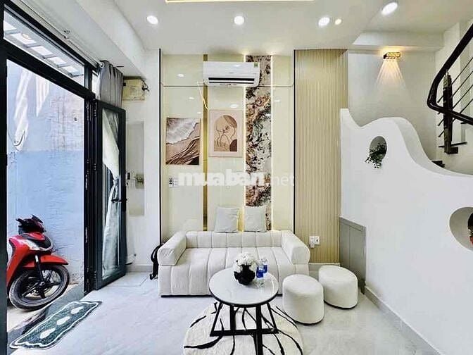 MT Bùi Đình Tuý 4tầng BTCT DT 20m2 chỉ 5.5tỷ TL