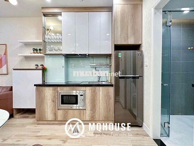 🌹CHO THUÊ CĂN HỘ 1PN FULL_NỘI THẤT CAO CẤP GẦN CẦU THỊ NGHÈ,TIỆN ĐI Q1