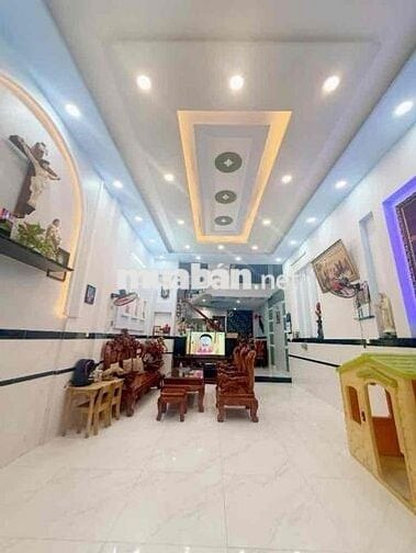 Nhà Đẹp 3 Tầng — 100m2 Tân Kỳ Tân Quý (5mx20m) Hướng Nam Đường 6m