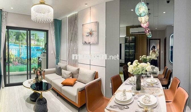 Căn hộ 53m2 2PN-2WC giá 2ty450 trong khu phức hợp Bcons City