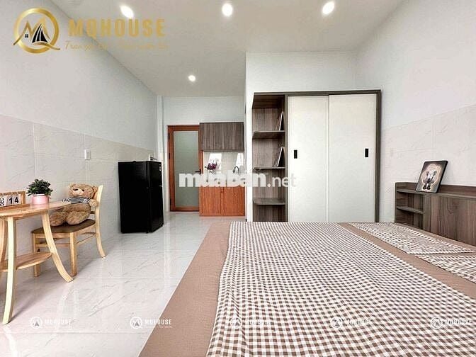 BANCONY STUDIO/ GIẶT RIÊNG/ NHÀ MỚI 100%/ KHU DÂN TRÍ CAO - AN NINH
